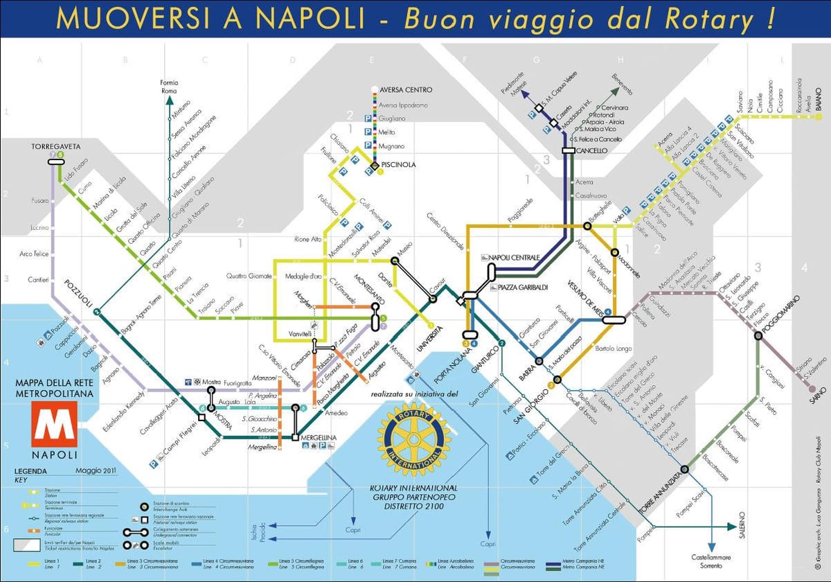 napoli transport kart