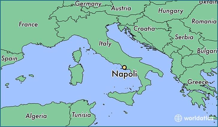 napoli på kartet
