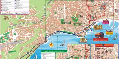 Kart over napoli bussruter