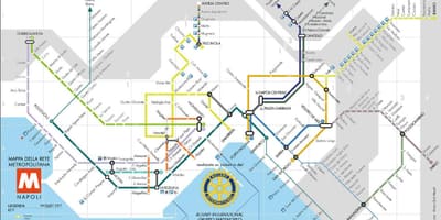 Napoli, italia metro kart